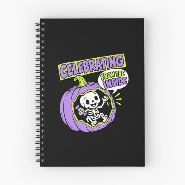 Item preview, Celebrating from the Inside - Skeleton Halloween Pregnancy designed and sold by AMICO77.
