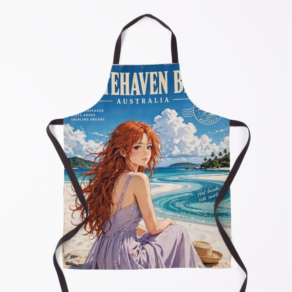 Item preview, Australia — Whitehaven Beach — Where White Sand Meets Blue designed and sold by DibujandoPorfa.