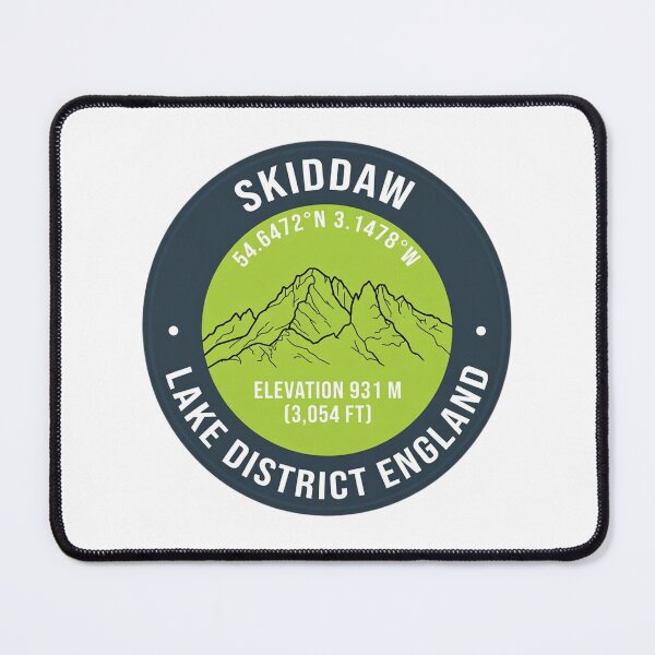 Item preview, Skiddaw Lake District England Wainwright Peak Hiking designed and sold by jeshands.
