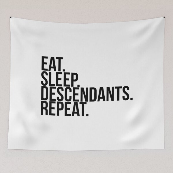 Item preview, Eat. Sleep. Descendants. Repeat. designed and sold by CaroniCreatives.