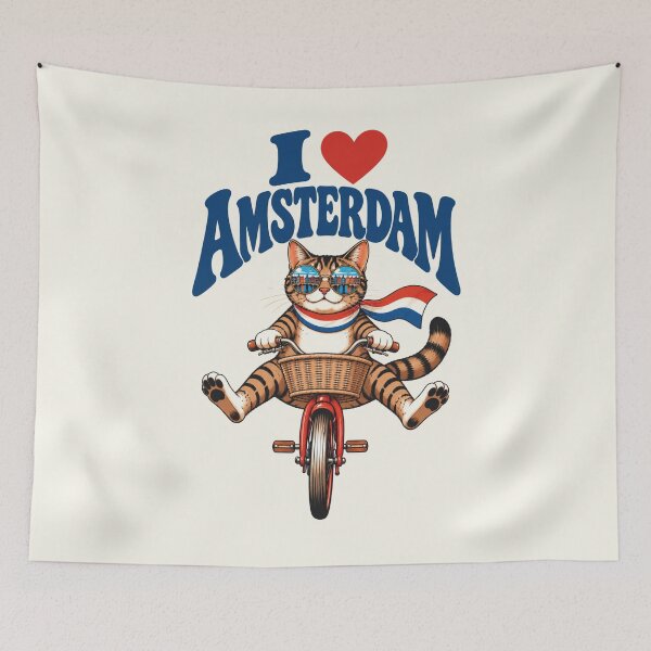 Item preview, I Love Amsterdam designed and sold by Anniko Art Studio.