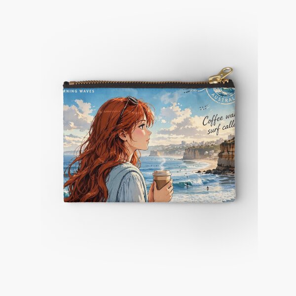 Item preview, Australia — Bondi Beach — Morning Coffee by the Pacific designed and sold by DibujandoPorfa.