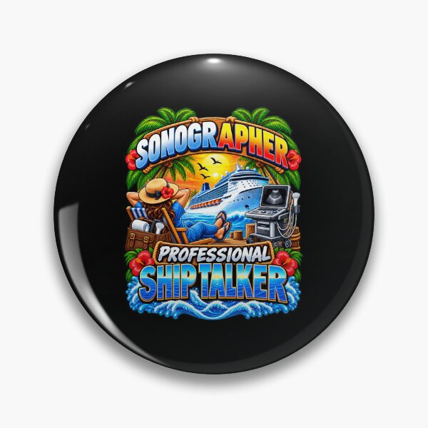 Item preview, Sonographer Professional Ship Talker Cruise Vacation designed and sold by fungear.