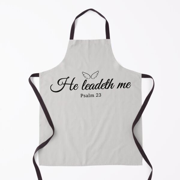 Item preview, He Leadeth Me – Psalm 23 Christian Faith Calligraphy designed and sold by HO•Designs.