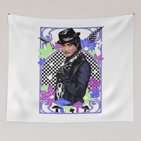 Item preview, Maddox Hatter Portrait Graphic Design designed and sold by CaroniCreatives.