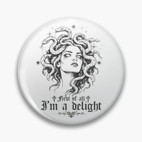 Item preview, First of All, I'm a Delight Halloween Medusa  designed and sold by delllsdesigns.