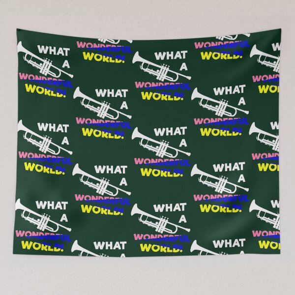 Item preview, What a Wonderful World Classic designed and sold by NourishingShop.