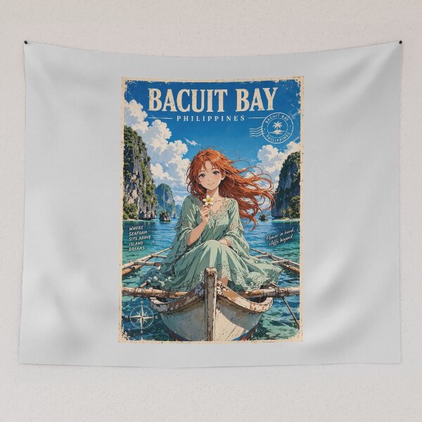 Item preview, Philippines — El Nido — Sailing Through Bacuit Bay designed and sold by DibujandoPorfa.