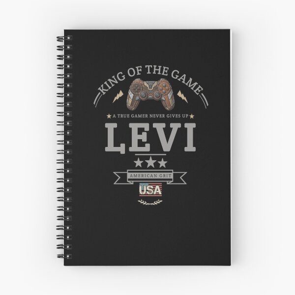 Item preview, Name Of Levi With Game Controller For Gamers Fans. designed and sold by KIDS FASHION.