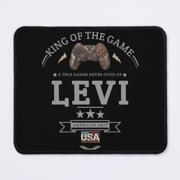 Item preview, Name Of Levi With Game Controller For Gamers Fans. designed and sold by KIDS FASHION.