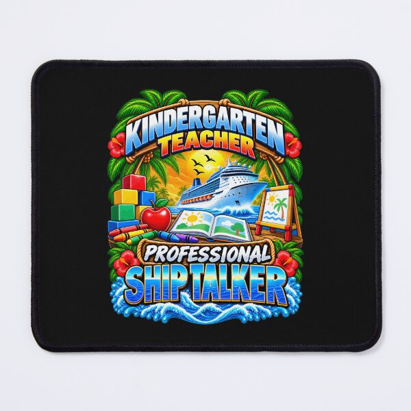 Item preview, Kindergarten Teacher Professional Ship Talker Cruise designed and sold by fungear.