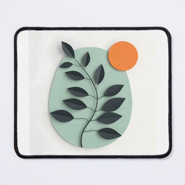Item preview, Minimalist Leaf and Sun Design designed and sold by Vicky Brago-Mitchell®.
