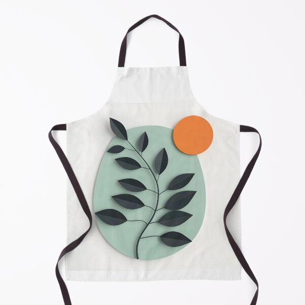 Item preview, Minimalist Leaf and Sun Design designed and sold by Vicky Brago-Mitchell®.