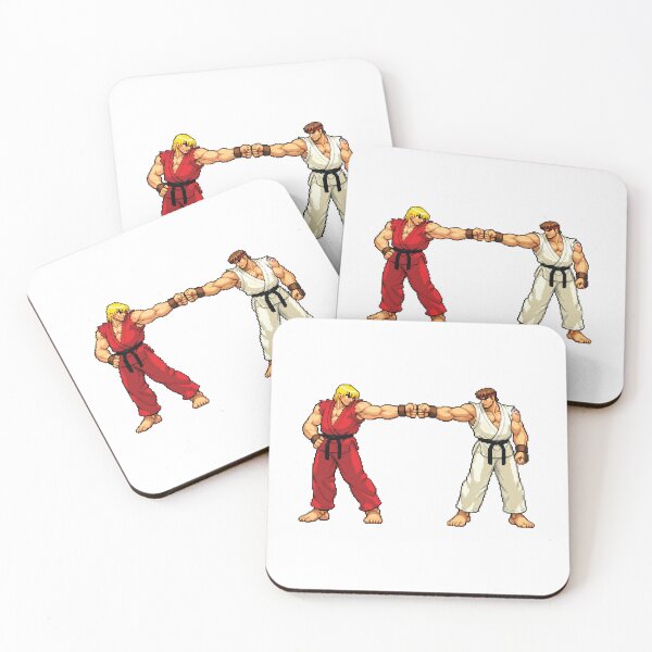 Item preview, Ken vs Ryu Fist Bump Street Fighter 2 designed and sold by Ctrl+AltGalaxy.