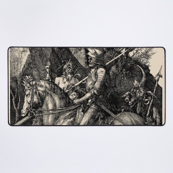 Item preview, Albrecht Dürer’s Knight, Death and the Devil designed and sold by That-Indie-Guy.