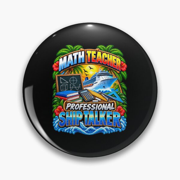 Item preview, Math Teacher Professional Ship Talker Cruise Vacation designed and sold by fungear.
