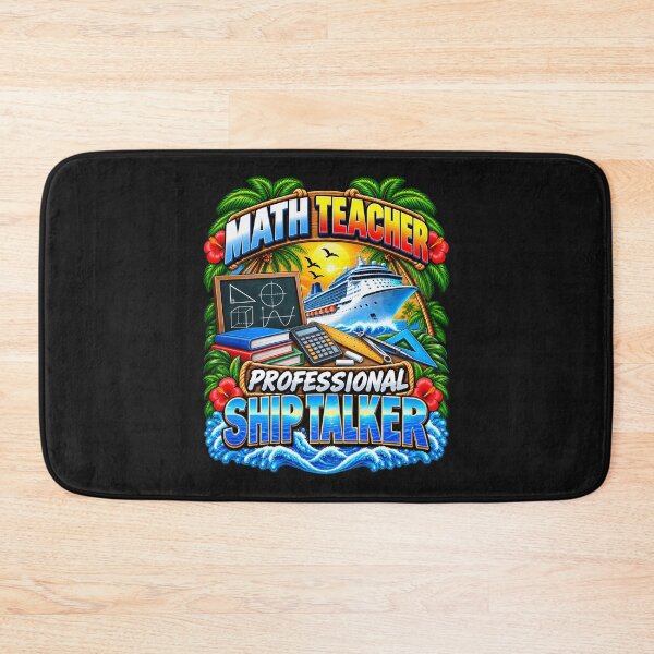 Item preview, Math Teacher Professional Ship Talker Cruise Vacation designed and sold by fungear.