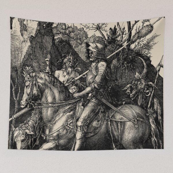 Item preview, Albrecht Dürer’s Knight, Death and the Devil designed and sold by That-Indie-Guy.