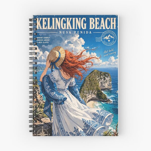 Item preview, Indonesia — Nusa Penida — Above the Turquoise Cliffs designed and sold by DibujandoPorfa.