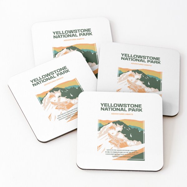 Item preview, Yellowstone National State Park Classic T-shirt Sticker designed and sold by ThinkNature!.