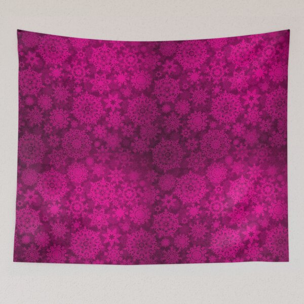 Item preview, Pink Snow Flakes designed and sold by OddlyAwesomeLLC.