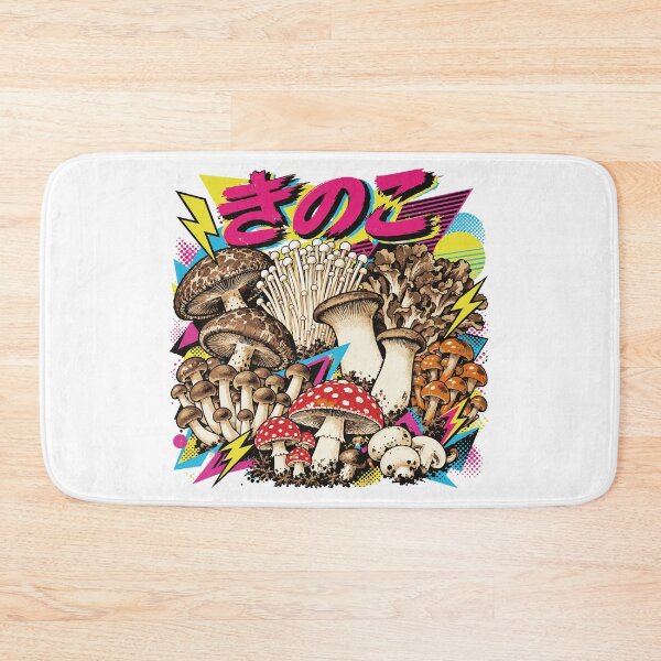 Item preview, Mushroom Pop Party Illustration designed and sold by medicalkinoko.