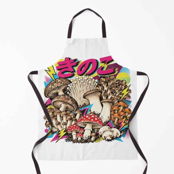 Item preview, Mushroom Pop Party Illustration designed and sold by medicalkinoko.