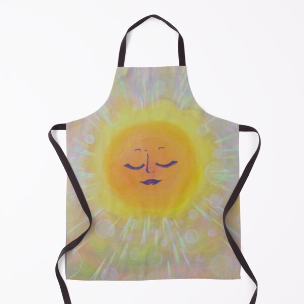 Artikelvorschau, Spirituelles himmlisches Sonnenmotiv auf Leinwand entworfen und verkauft von Misakitchen.