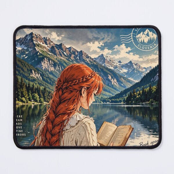 Item preview, Slovenia — Lake Bohinj — Poetry Beneath the Alps designed and sold by DibujandoPorfa.