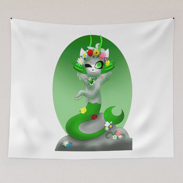 Item preview, Floral Feline designed and sold by Amine-Guerzi.