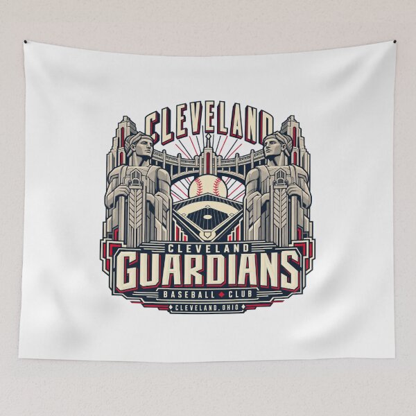 Item preview, Cleveland Guardians Art Deco Baseball Heritage designed and sold by Dresut.