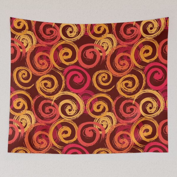 Item preview, Orange Swirls designed and sold by OddlyAwesomeLLC.