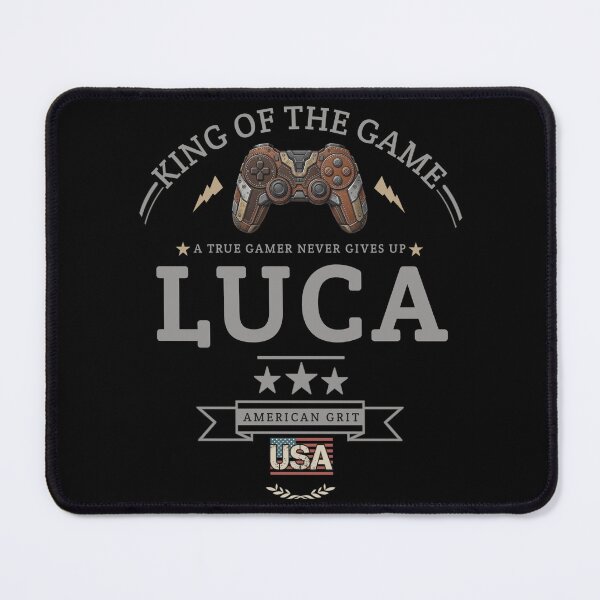 Item preview, Name Of Luca With Game Controller For Gamers Fans. designed and sold by KIDS FASHION.
