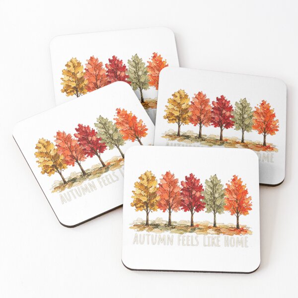 Item preview, Autumn Feels Like Home Colorful Impasto Trees Oil Painting designed and sold by DYALEEZ-XCR.