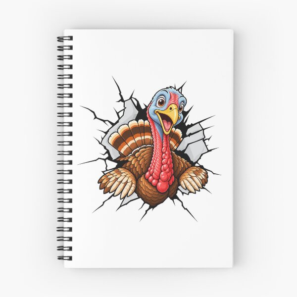 Item preview, Funny Cartoon Turkey Bursting Out For Thanksgiving designed and sold by DYALEEZ-XCR.
