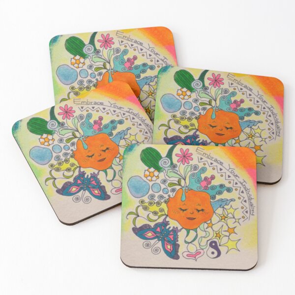 Item preview, Embrace Your Individuality Doodle Art designed and sold by Misakitchen.