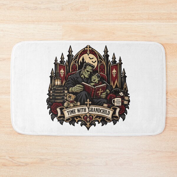 Item preview, Gothic Frankenstein Family Illustration designed and sold by medicalkinoko.