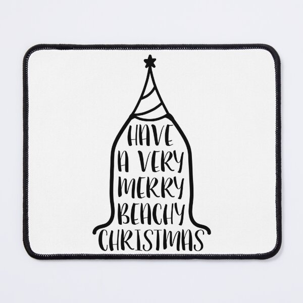 Item preview, Beachy Christmas Vibes Tropical Holiday Quote Design designed and sold by FuzionRaptor.