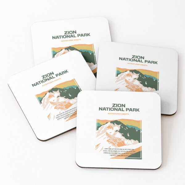 Item preview, Zion National State Park Classic T-shirt Sticker designed and sold by ThinkNature!.