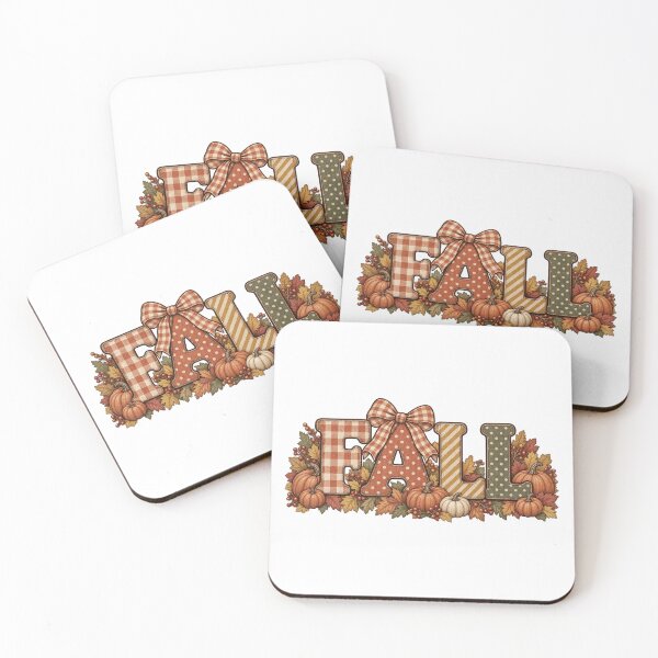 Item preview, Fall Patterned Letters With Pumpkins And Leaves Vintage Graphic designed and sold by DYALEEZ-XCR.