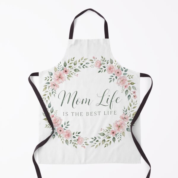Item preview, Mom Life Is The Best Life Shirt, Floral Wreath Mother's Day T-Shirt designed and sold by AdliUltra.