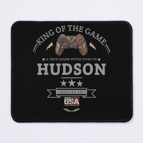 Item preview, Name Of Hudson With Game Controller For Gamers Fans. designed and sold by KIDS FASHION.