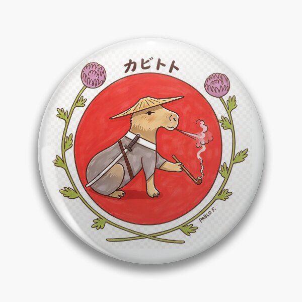 Item preview, Capitoto — Capybara Samurai designed and sold by PabloF-Arte.