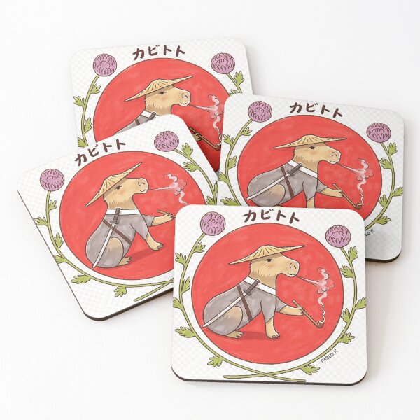 Item preview, Capitoto — Capybara Samurai designed and sold by PabloF-Arte.