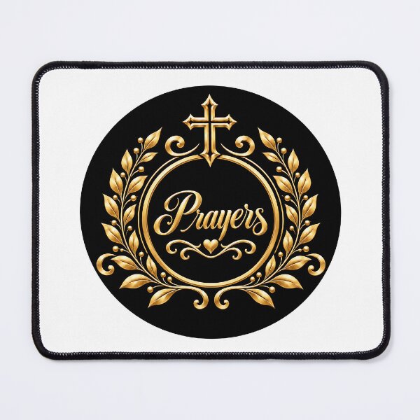 Item preview, prayers gold black cross  designed and sold by OCD_JESSICA.