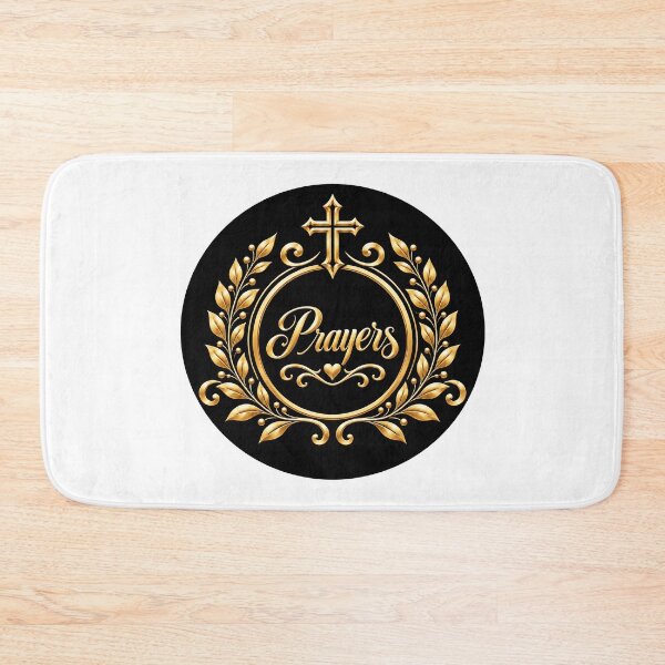 Item preview, prayers gold black cross  designed and sold by OCD_JESSICA.
