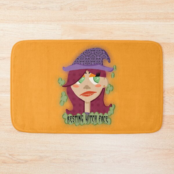 Item preview, resting witch face designed and sold by trinketgal.
