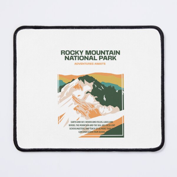 Item preview, Rocky Mountain National State Park Classic T-shirt Sticker designed and sold by ThinkNature!.