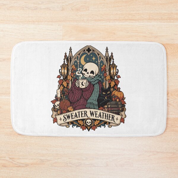 Item preview, Skeleton Sweater Weather Gothic Illustration designed and sold by medicalkinoko.