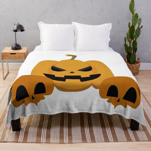 Item preview, Spooky Jack O' Lantern with Skulls Halloween Design designed and sold by NAMASTHE WORLD.